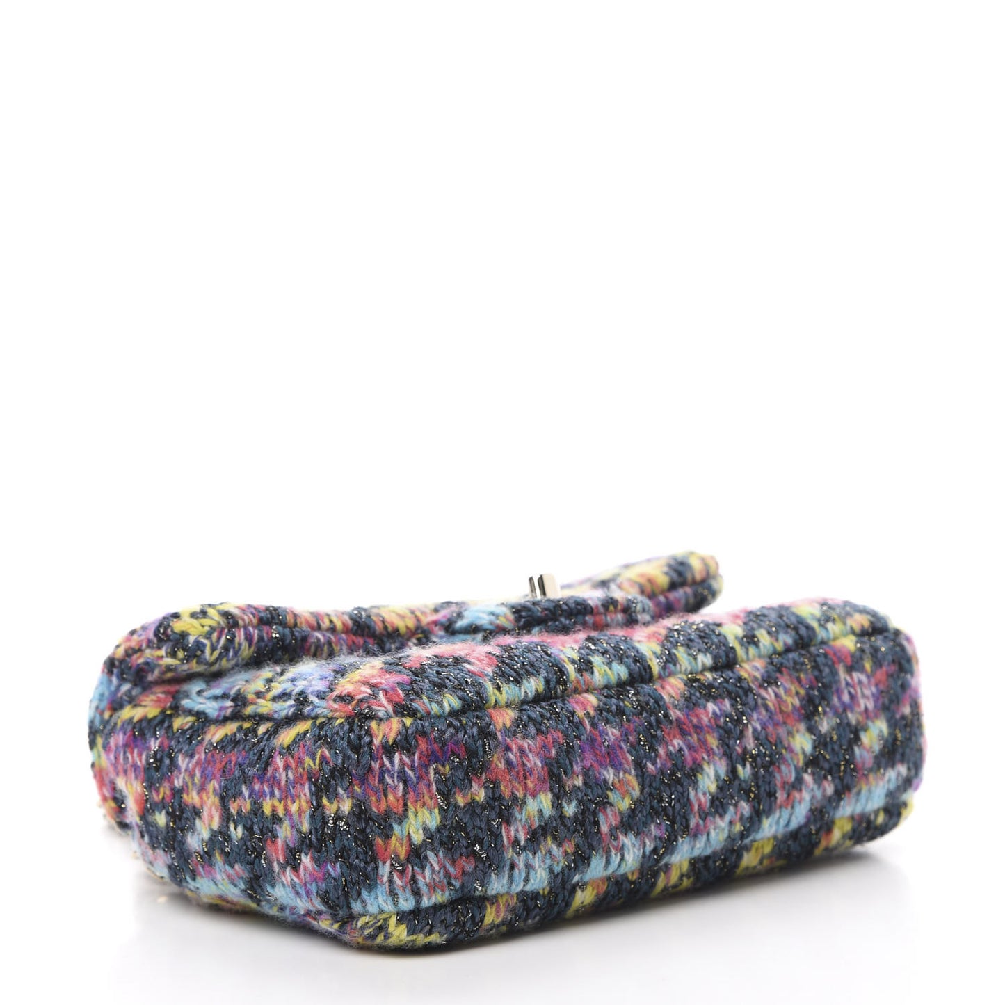 Knit Mini Rectangular Flap Multicolor