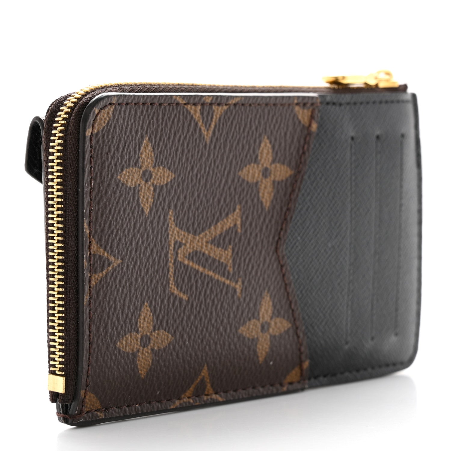 Louis Vuitton Monogram Recto Verso Card Holder Black 3 of 7