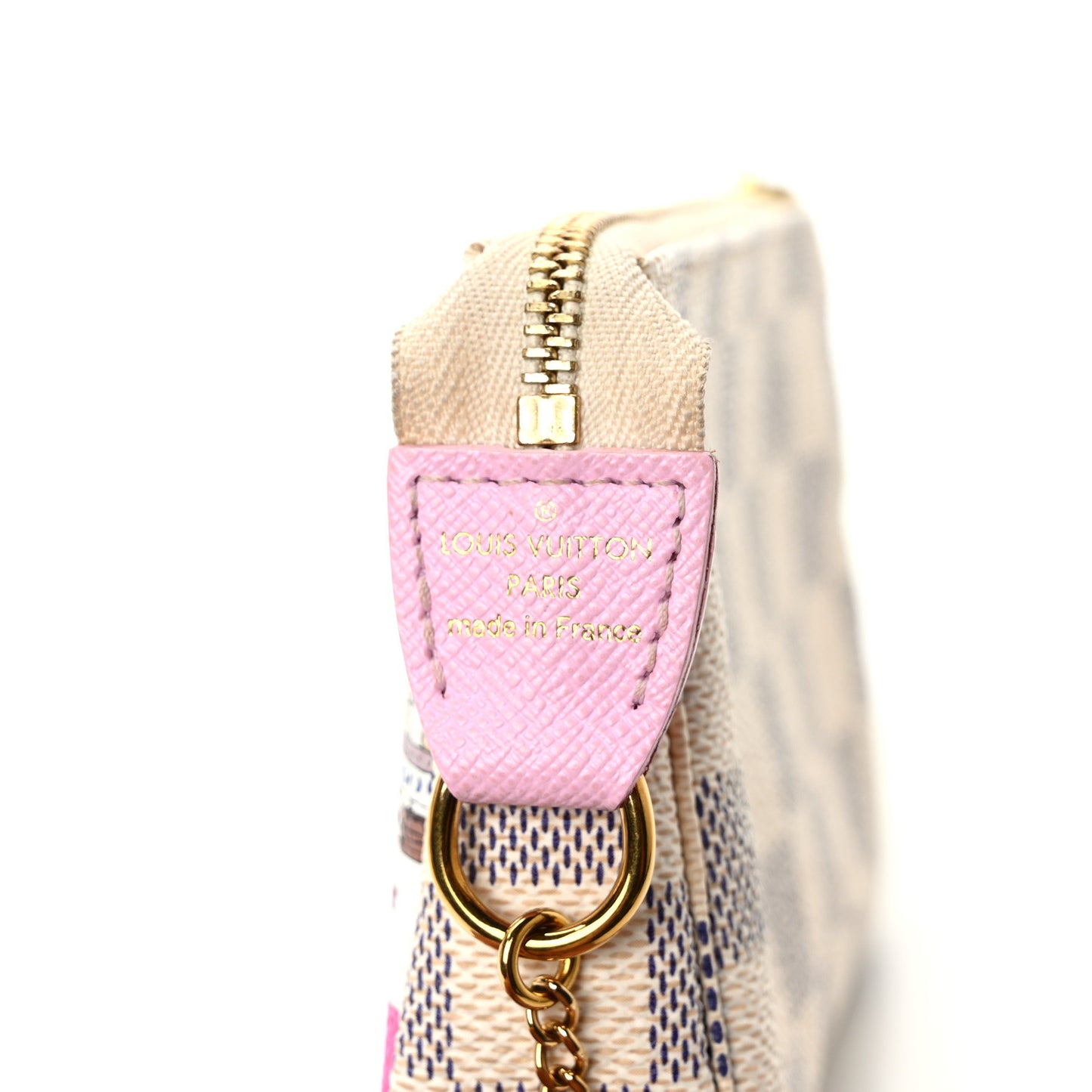 Damier Azur 2016 Christmas Animation Mini Pochette Accessories