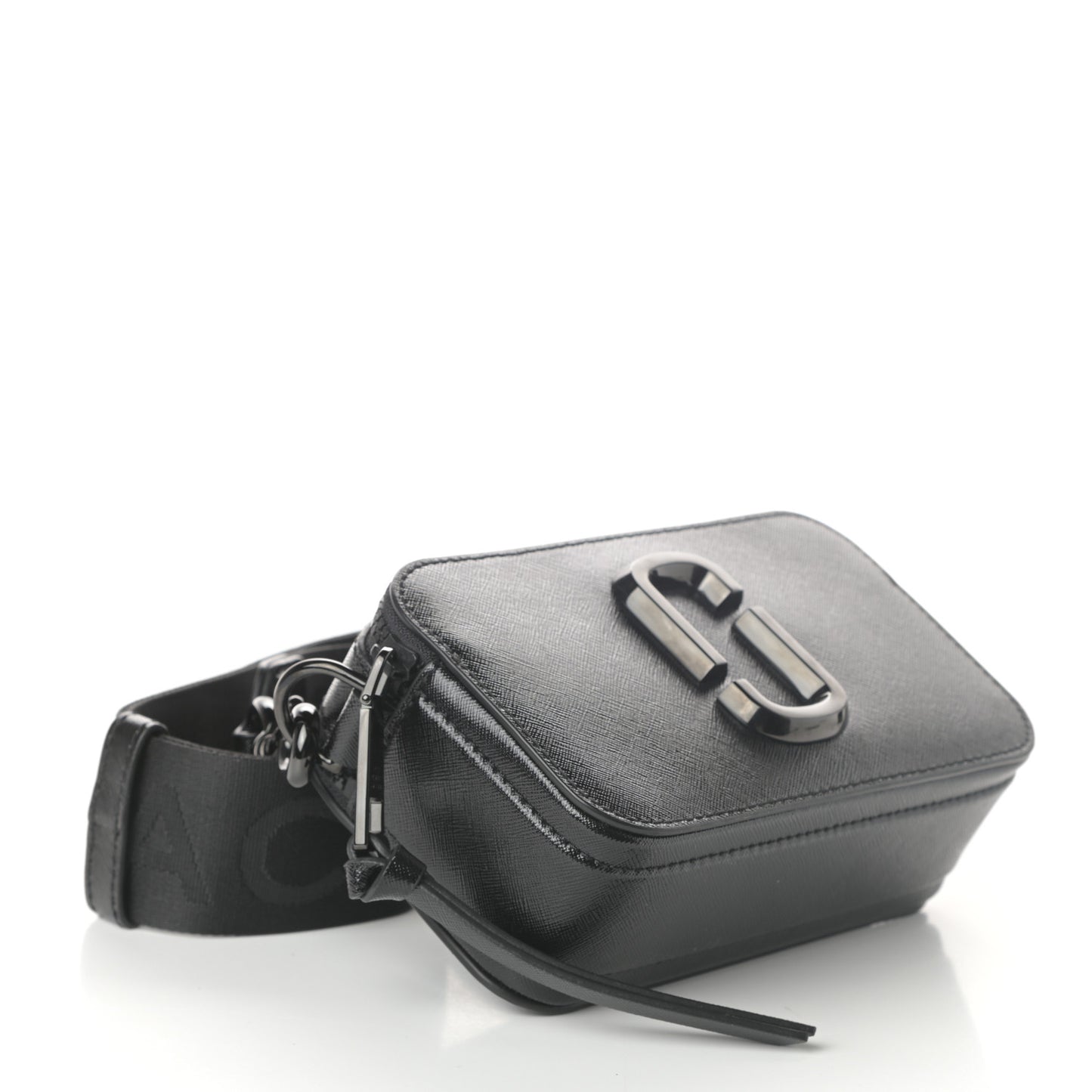 Saffiano Snapshot Camera Bag Black