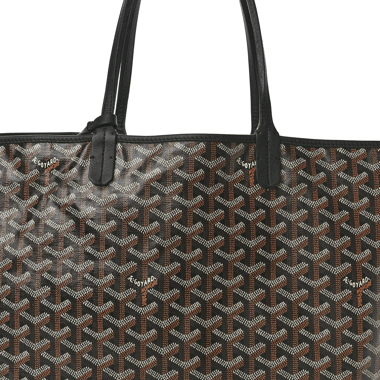 Goyard Goyardine Saint Louis PM Black 9 of 14
