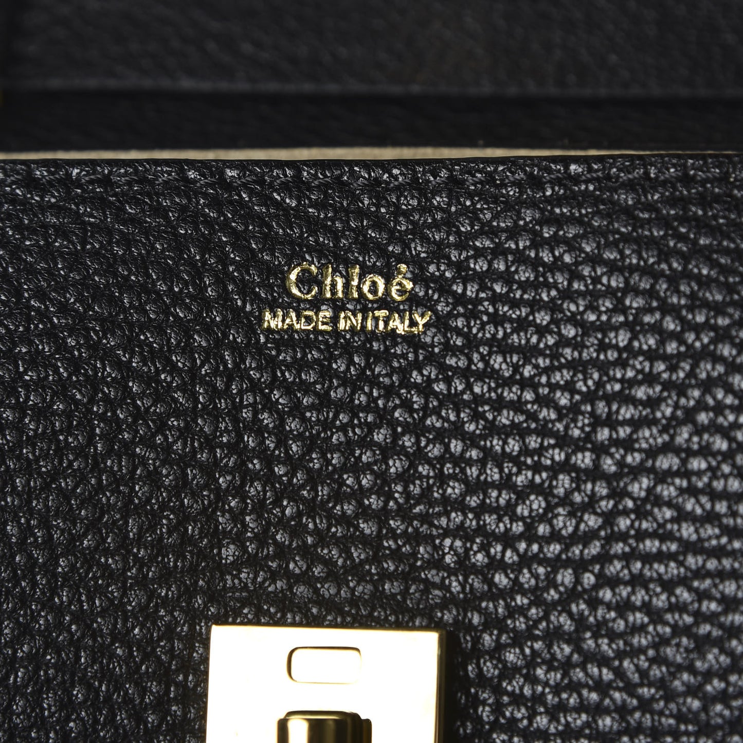 Grained Lambskin Mini Drew Shoulder Bag Black