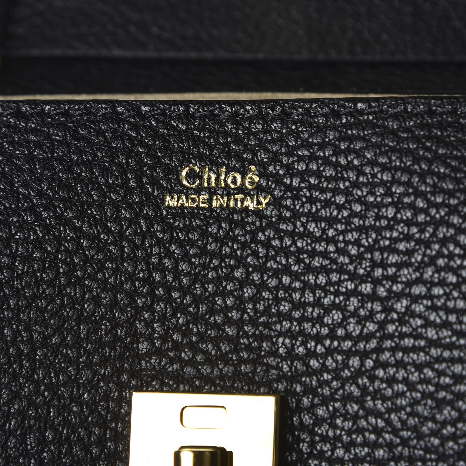 Chloe Grained Lambskin Mini Drew Shoulder Bag Black 9 of 11