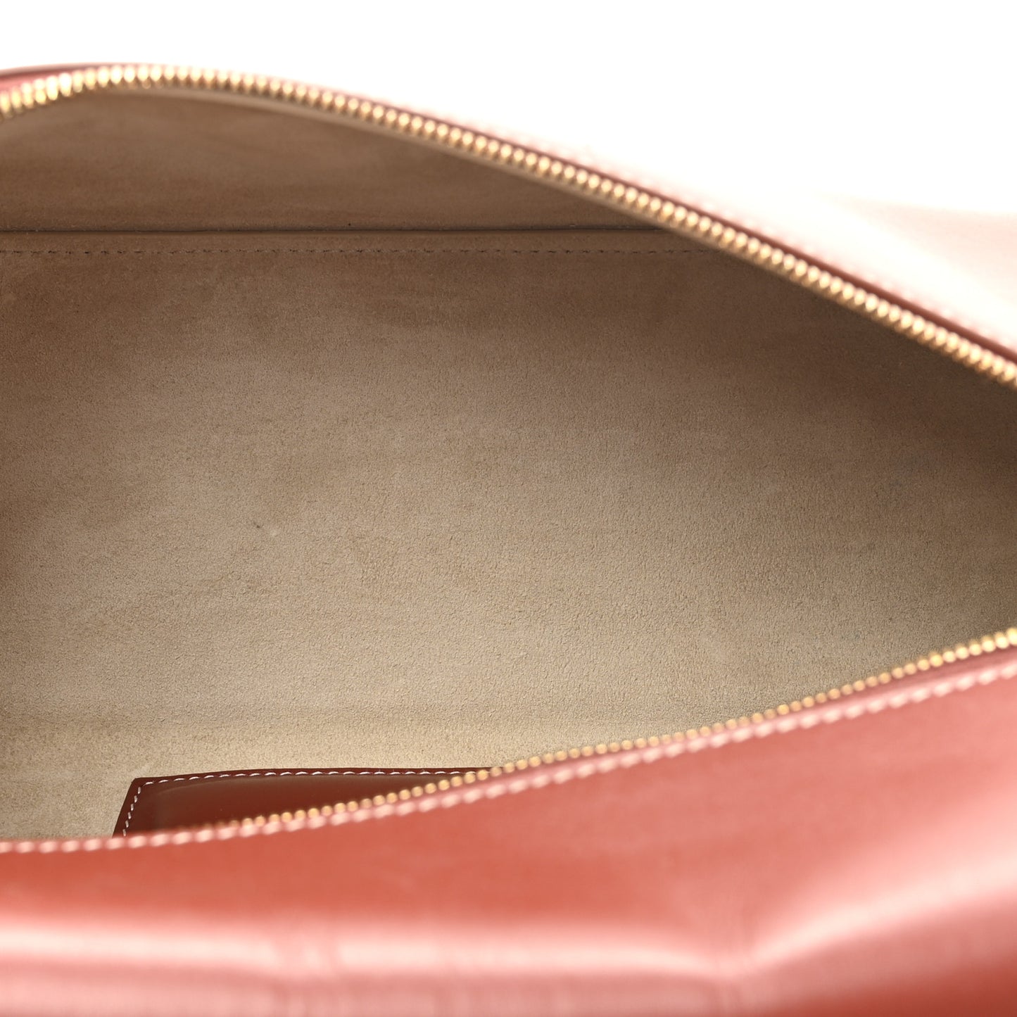 Saddle Calfskin Extra Bag L27 Deep Kummel