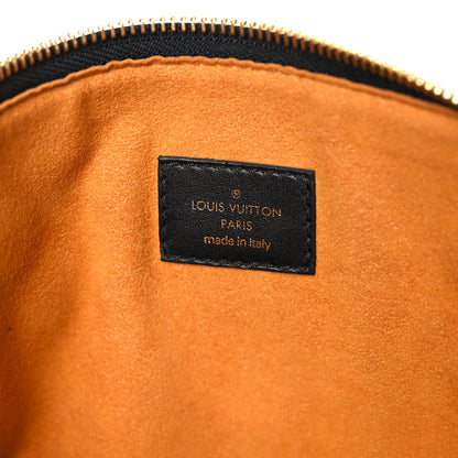 Louis Vuitton Lambskin Embossed Monogram Coussin MM Black 5 of 9