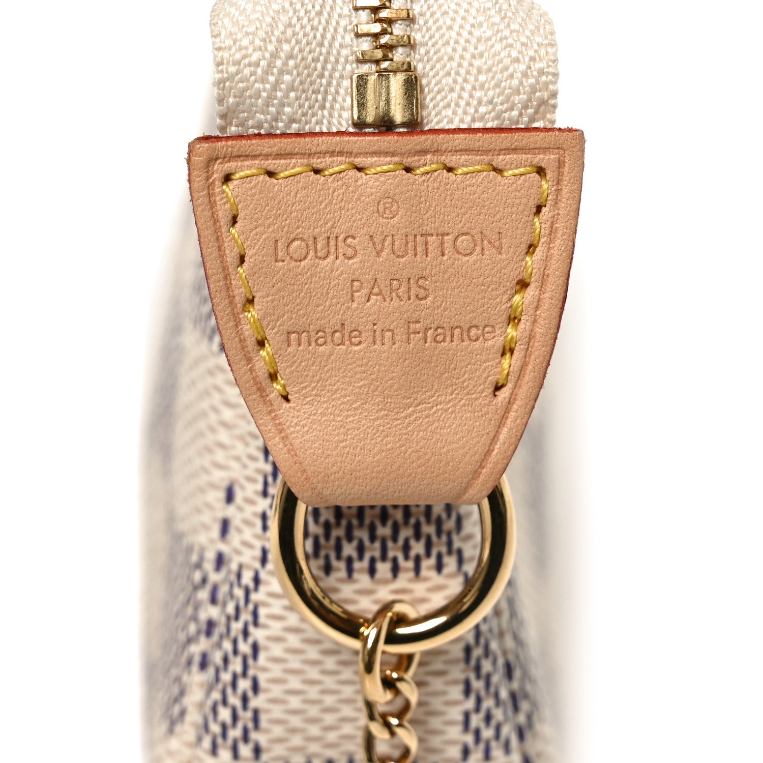 Louis Vuitton Damier Azur Mini Pochette Accessories 6 of 9