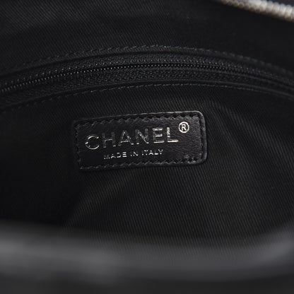 Chanel Calfskin Small Diamond Stitch Tote Black 5 of 9
