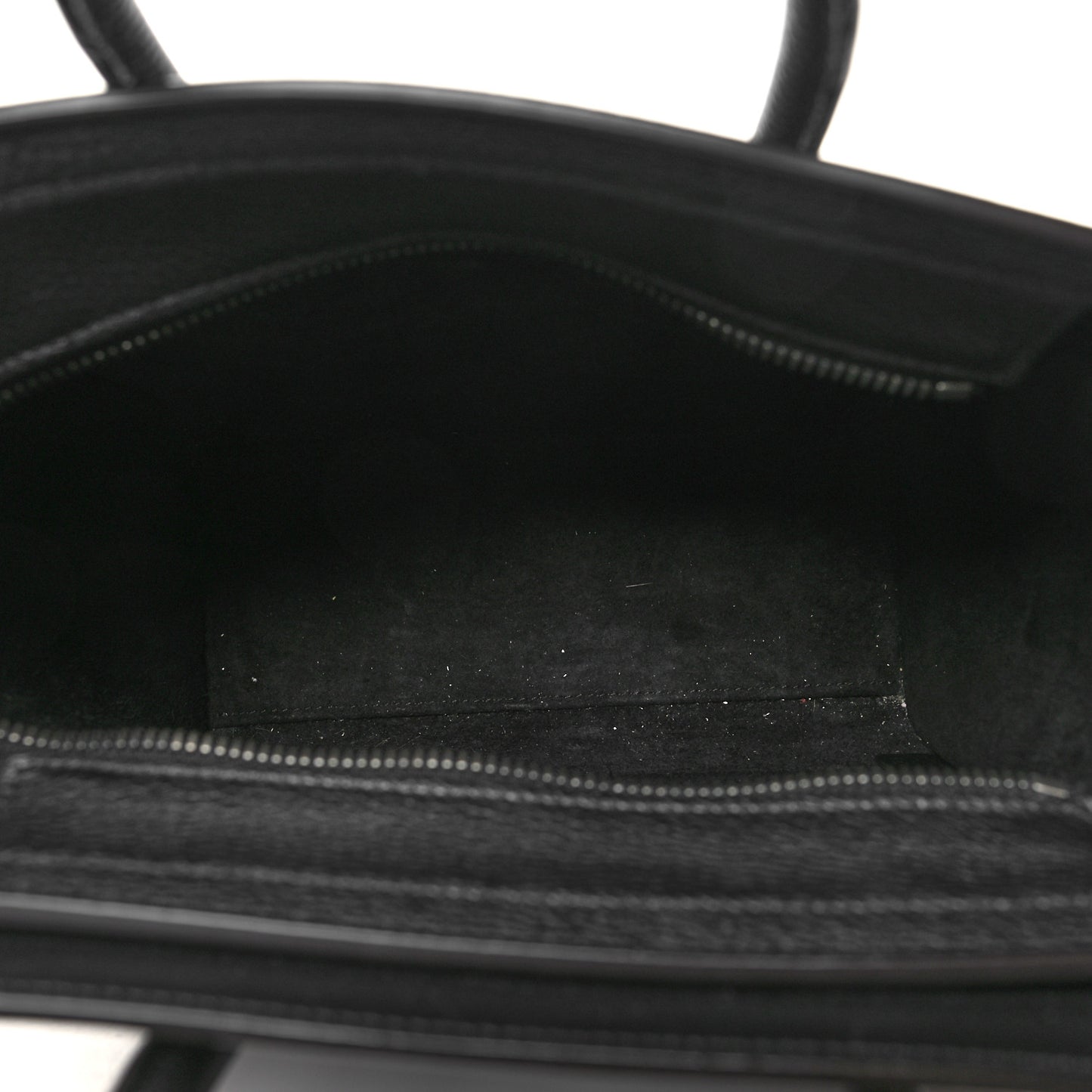 Smooth Calfskin Nano Luggage Black
