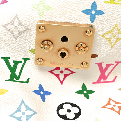 Louis Vuitton Monogram Multicolor Speedy 30 White 7 of 10