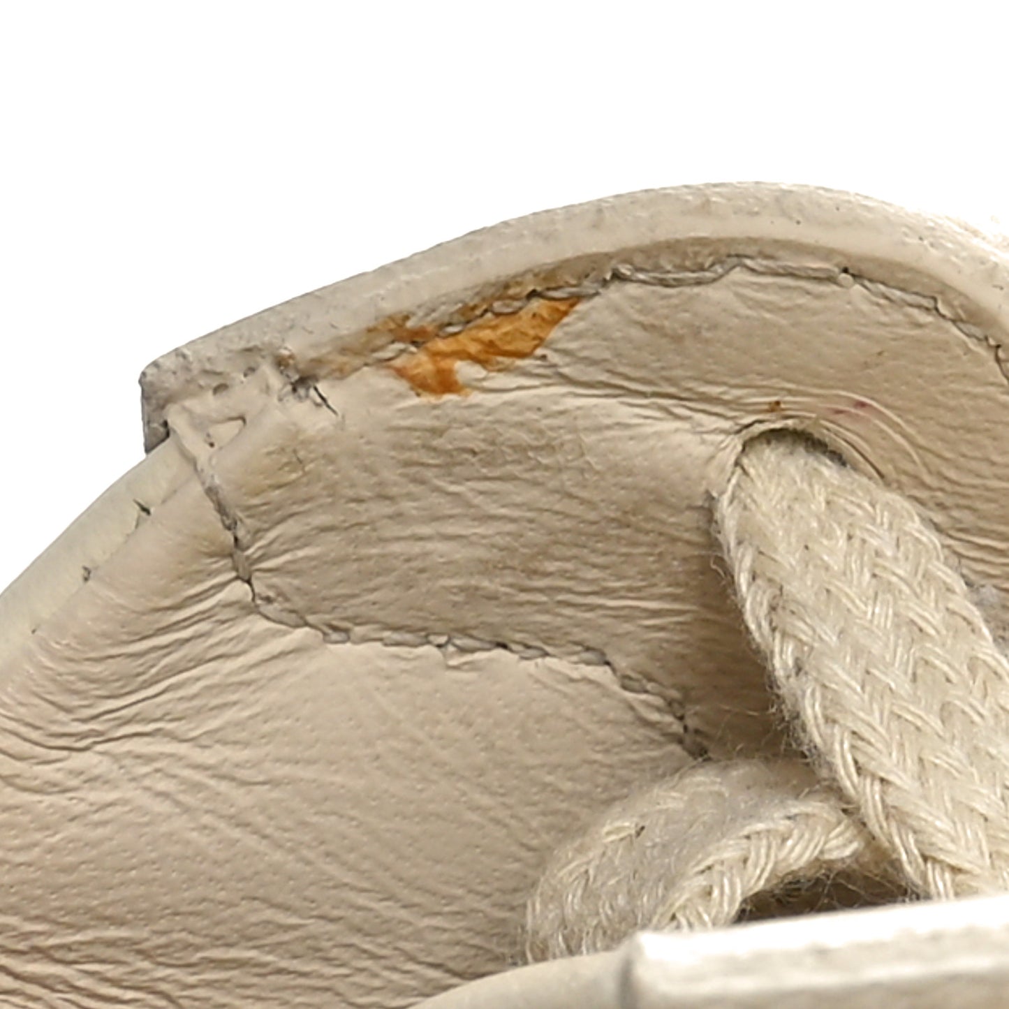 Calfskin Logo Womens Rhyton Sneakers 37 Ivory