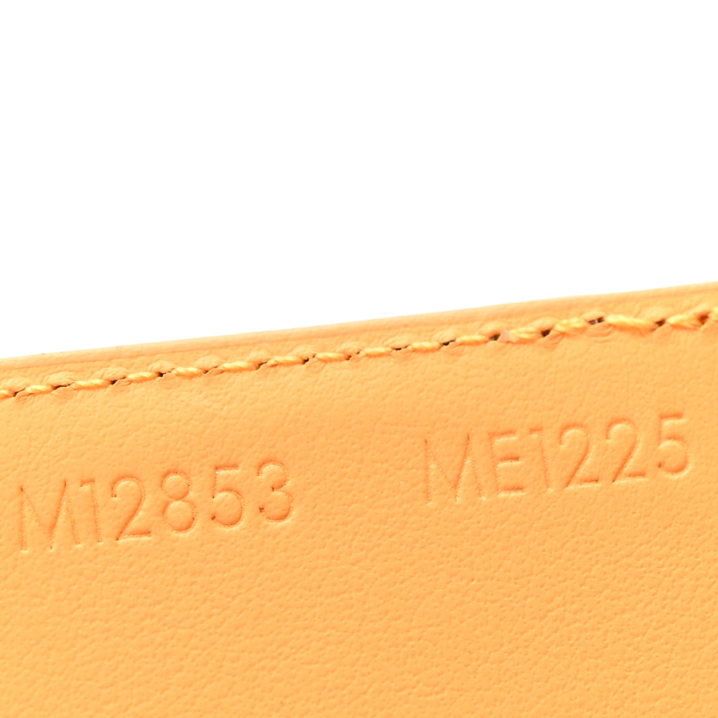 Monogram Macassar Magnetic Card Holder Safran Yellow