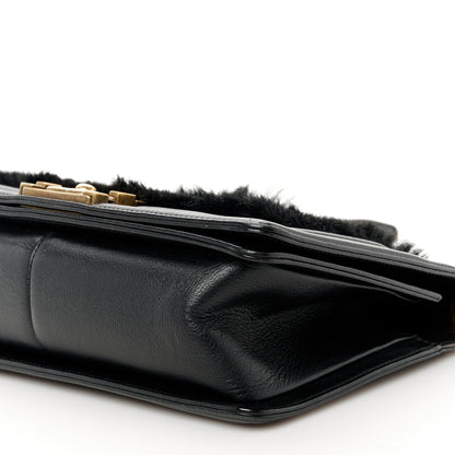 Chanel Goat Hair Medium Celtic Boy Flap Black 10 of 10