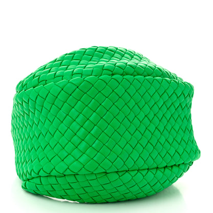 Bottega Veneta Rubber Intreccio Padded Mini Jodie Parakeet 4 of 10