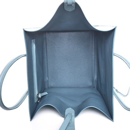 Celine Grained Calfskin Medium Phantom Luggage Sky Blue 5 of 9