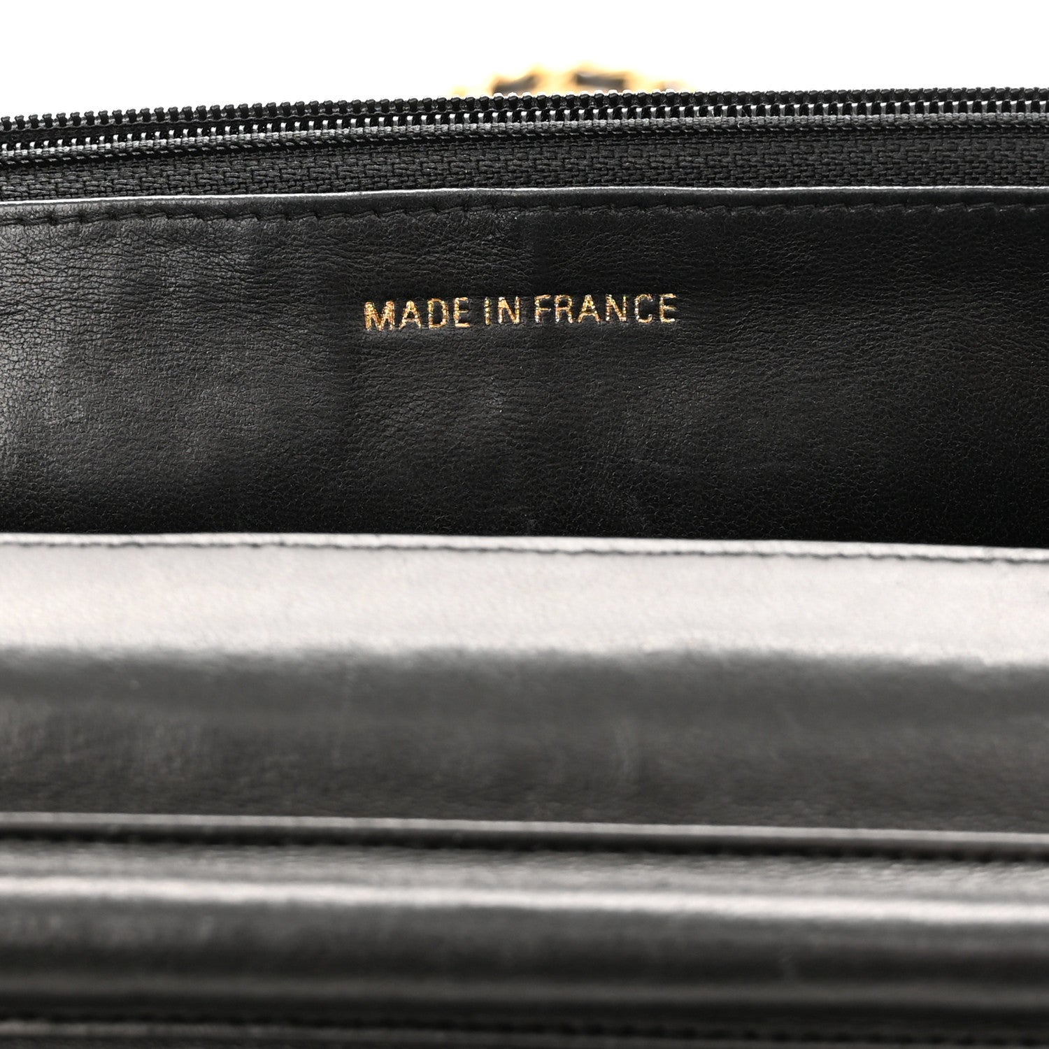 Chanel Caviar Timeless CC Wallet On Chain WOC Black 7 of 12