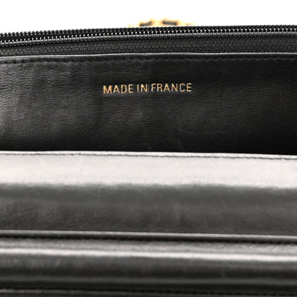 Chanel Caviar Timeless CC Wallet On Chain WOC Black 7 of 12