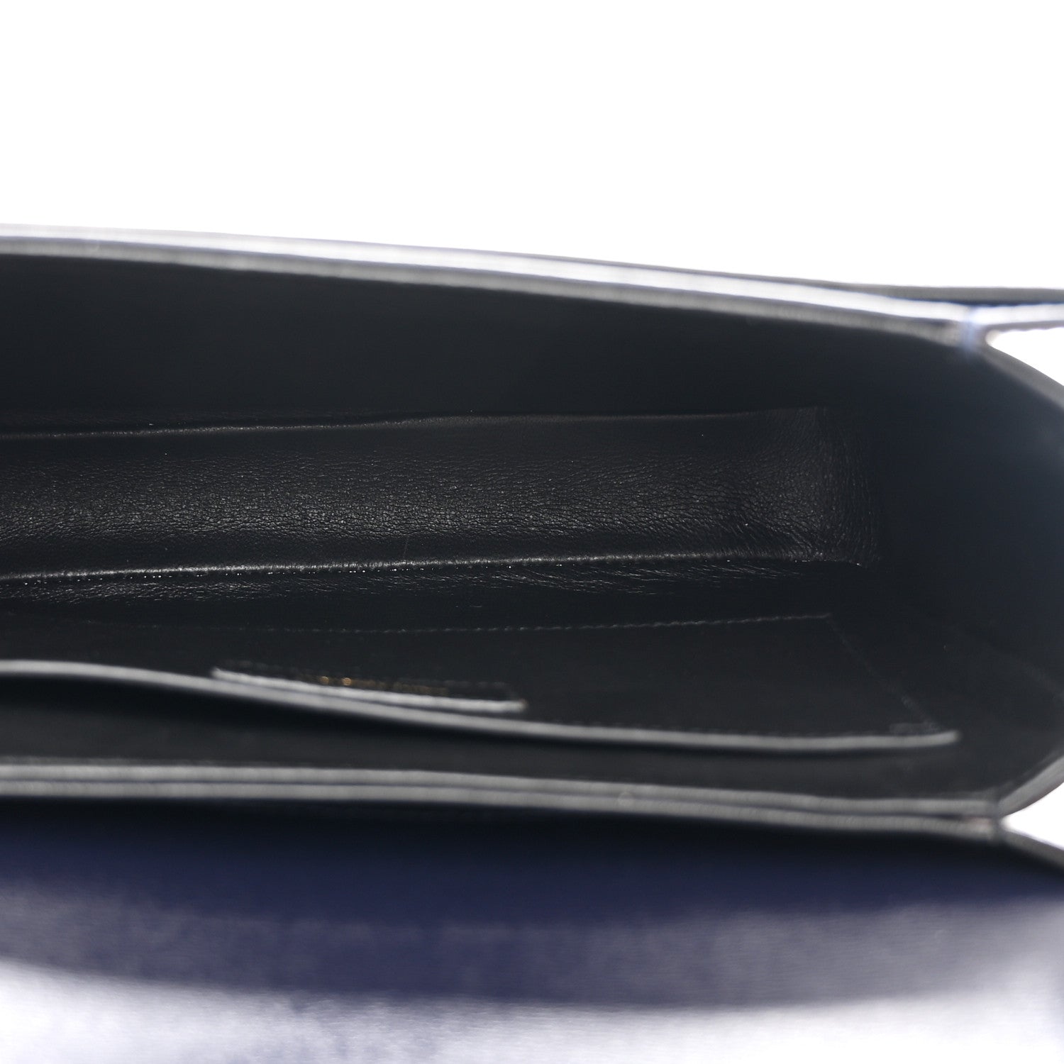 Saint Laurent Calfskin Medium Le 61 Shoulder Bag Navy 5 of 10