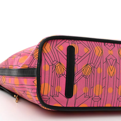 MCM Visetos Large Project Reversible Shopper Tote Pink 13 of 18