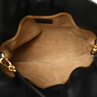 Loewe Calfskin Mini Flamenco Knot Clutch Black 5 of 9