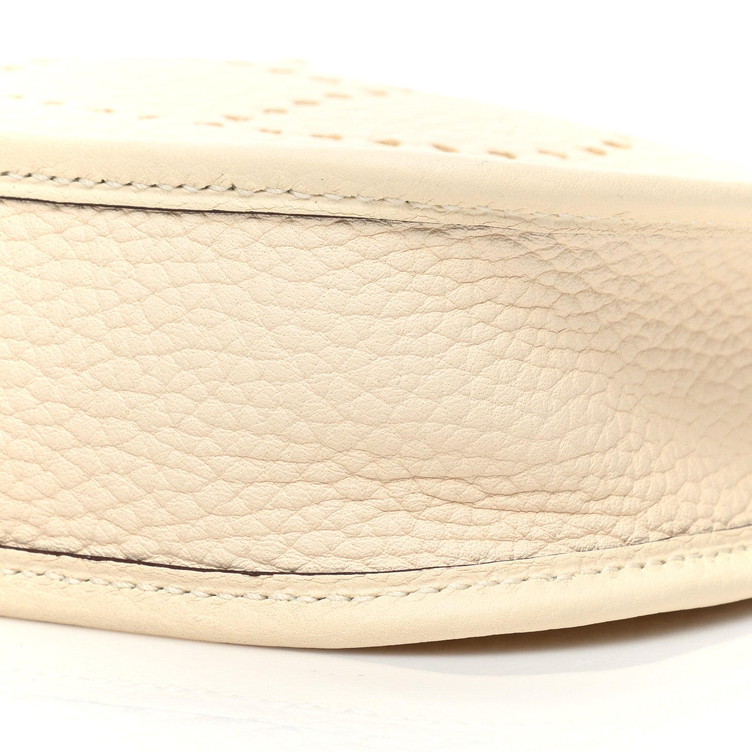 Hermes Taurillon Clemence Amazone Evelyne TPM Nata Craie 7 of 9