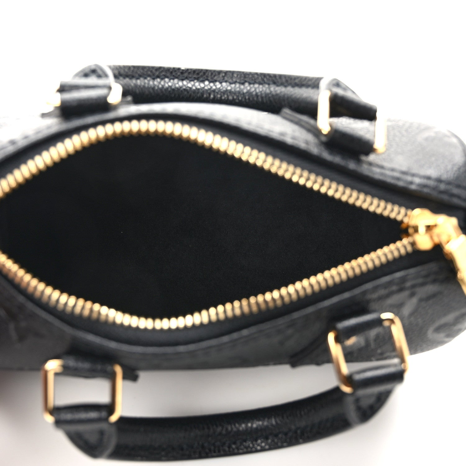 Louis Vuitton Empreinte Monogram Nano Speedy Black 4 of 8