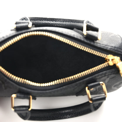 Louis Vuitton Empreinte Monogram Nano Speedy Black 4 of 8
