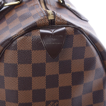 Louis Vuitton Damier Ebene Speedy 30 6 of 14