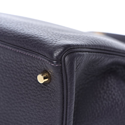 Hermes Taurillon Clemence Kelly Retourne 35 Raisin 45 of 46