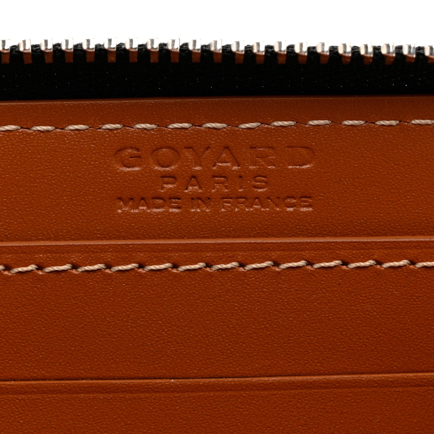 Goyardine Matignon PM Wallet Black Gold