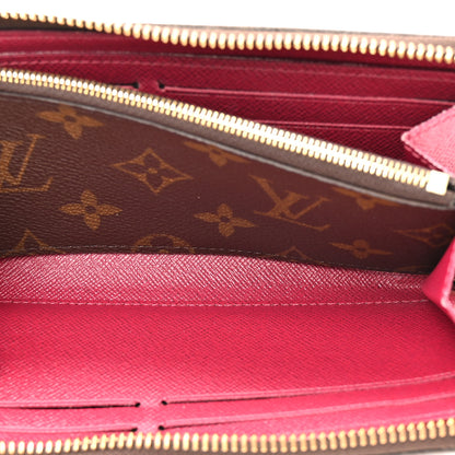 Louis Vuitton Monogram Clemence Wallet Fuchsia 6 of 10
