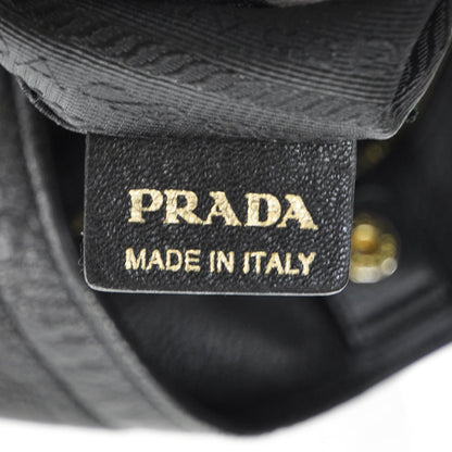 Prada Cervo Deerskin Hobo Nero Black 10 of 10