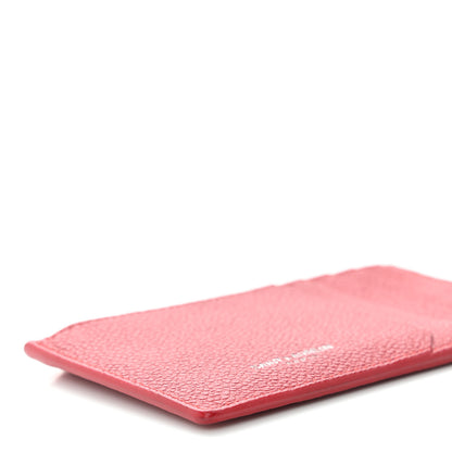 Saint Laurent Grained Calfskin 5 Fragments Zip Pouch Card Holder New Red 8 of 9
