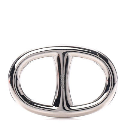 Hermes Palladium Chaine D'Ancre Scarf Ring 1 of 3