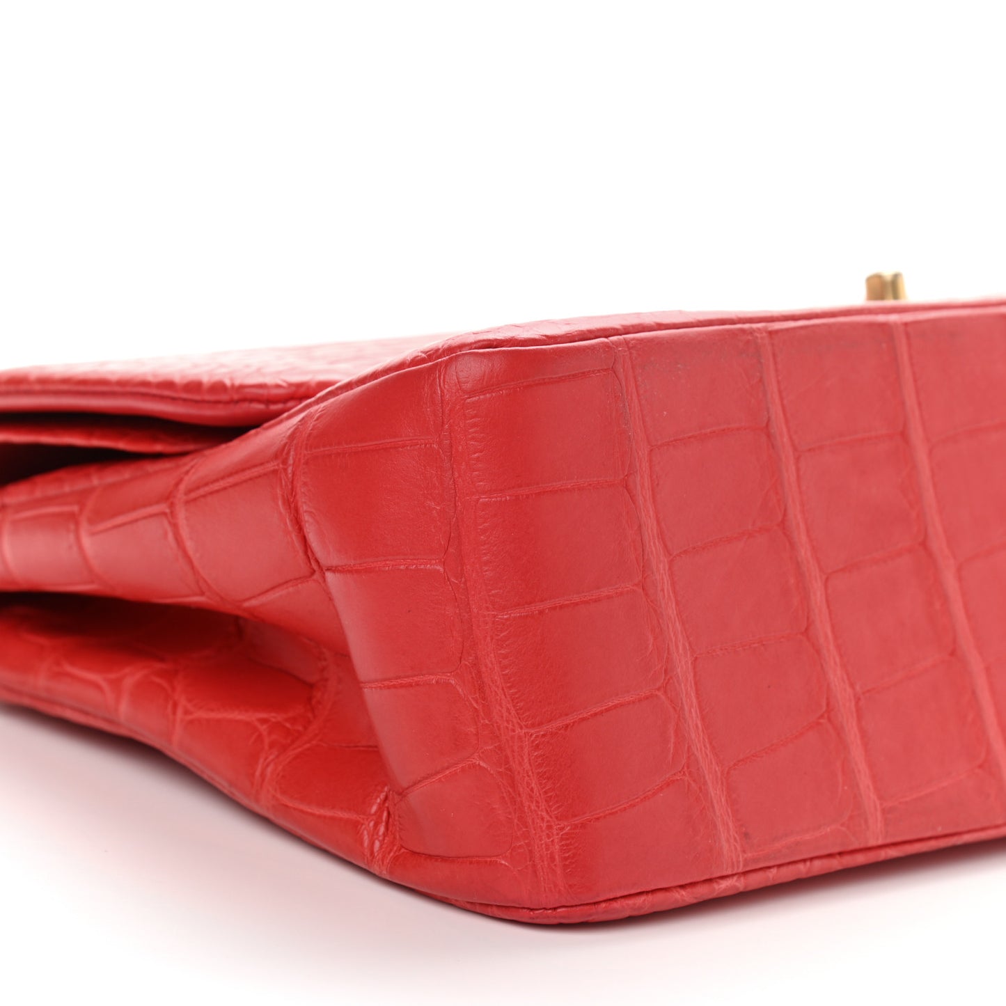 Alligator Jumbo Double Flap Red