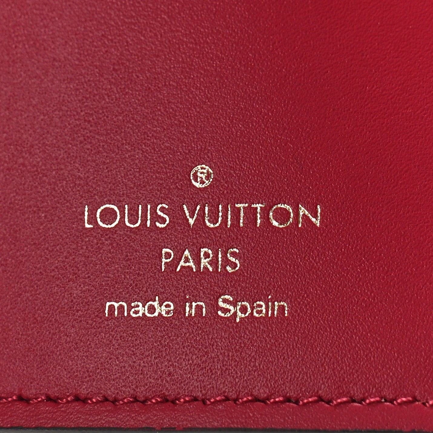 Monogram Micro Wallet Fuchsia
