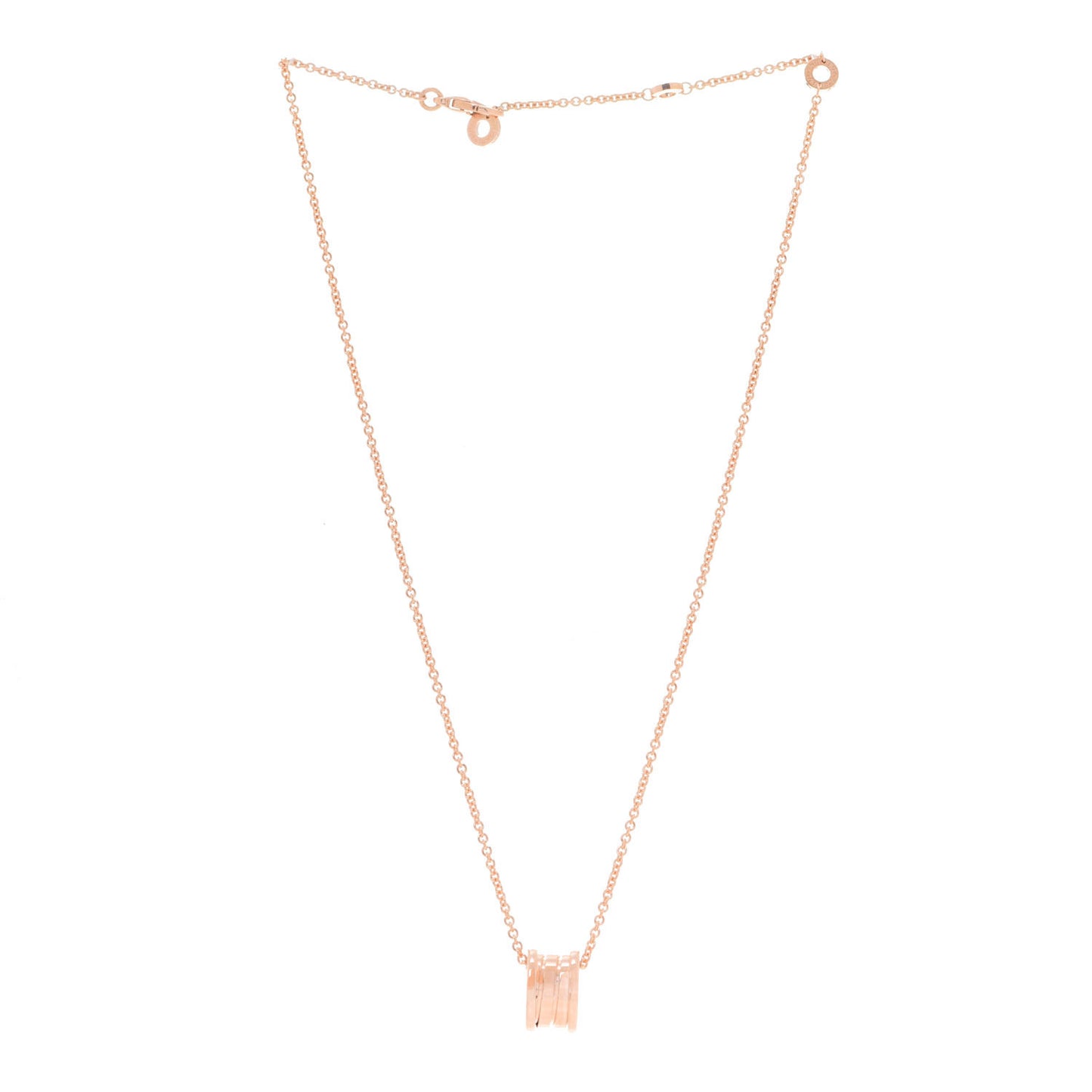 18K Rose Gold B.Zero1 Pendant Necklace