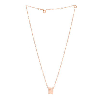 Bulgari 18K Rose Gold B.Zero1 Pendant Necklace 3 of 9