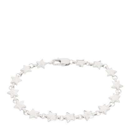 Tiffany Sterling Silver Chain of Stars Bracelet 1 of 4