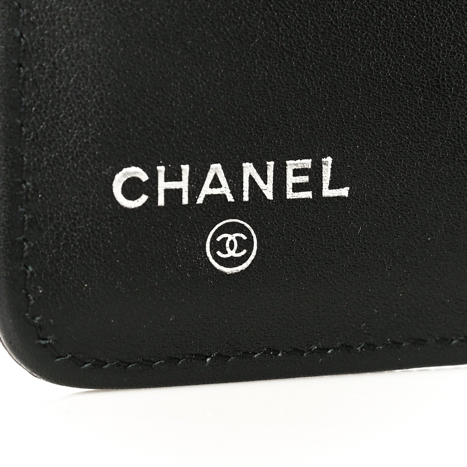 Chanel Caviar Timeless CC Zipped Pocket Wallet Black 6 of 11