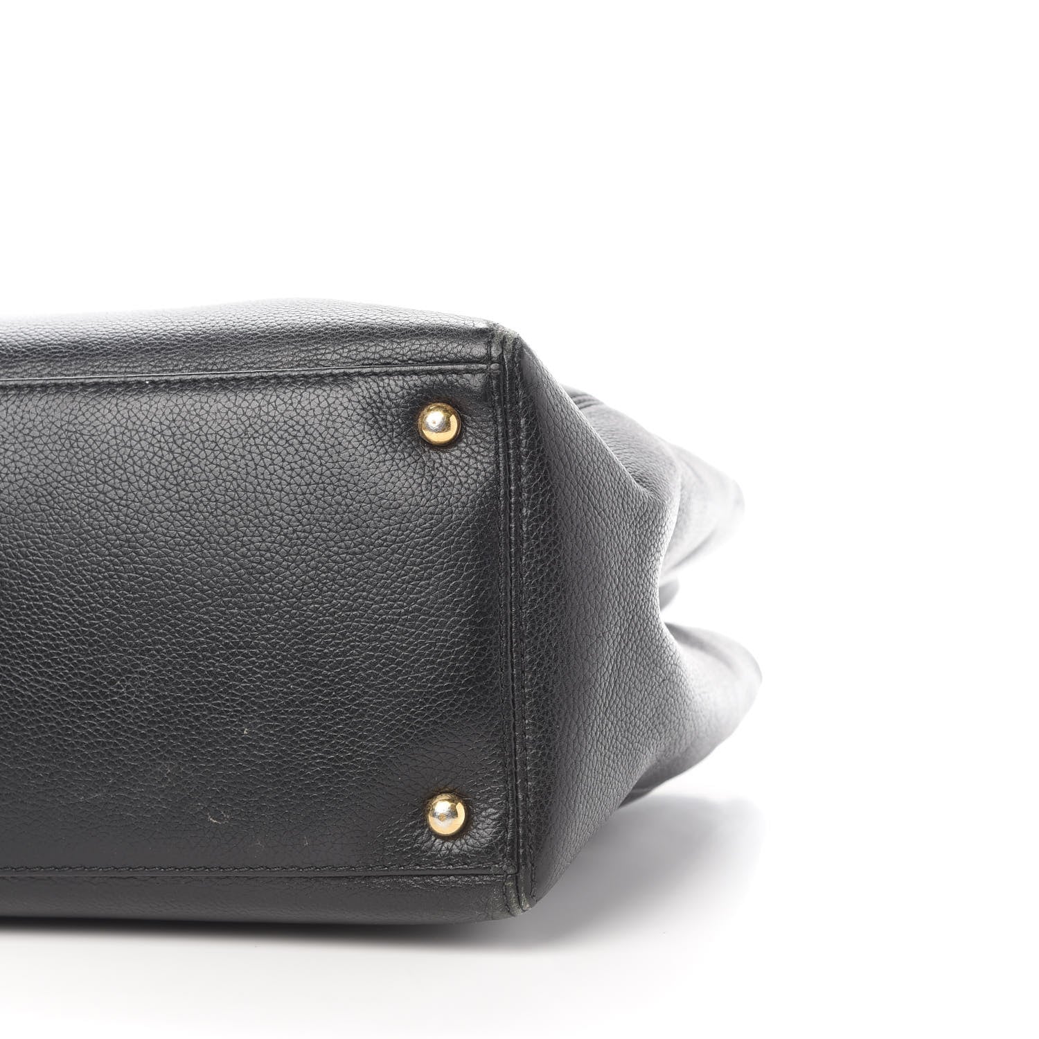 Chanel Calfskin Cerf Executive Shopper Tote Black 9 of 14