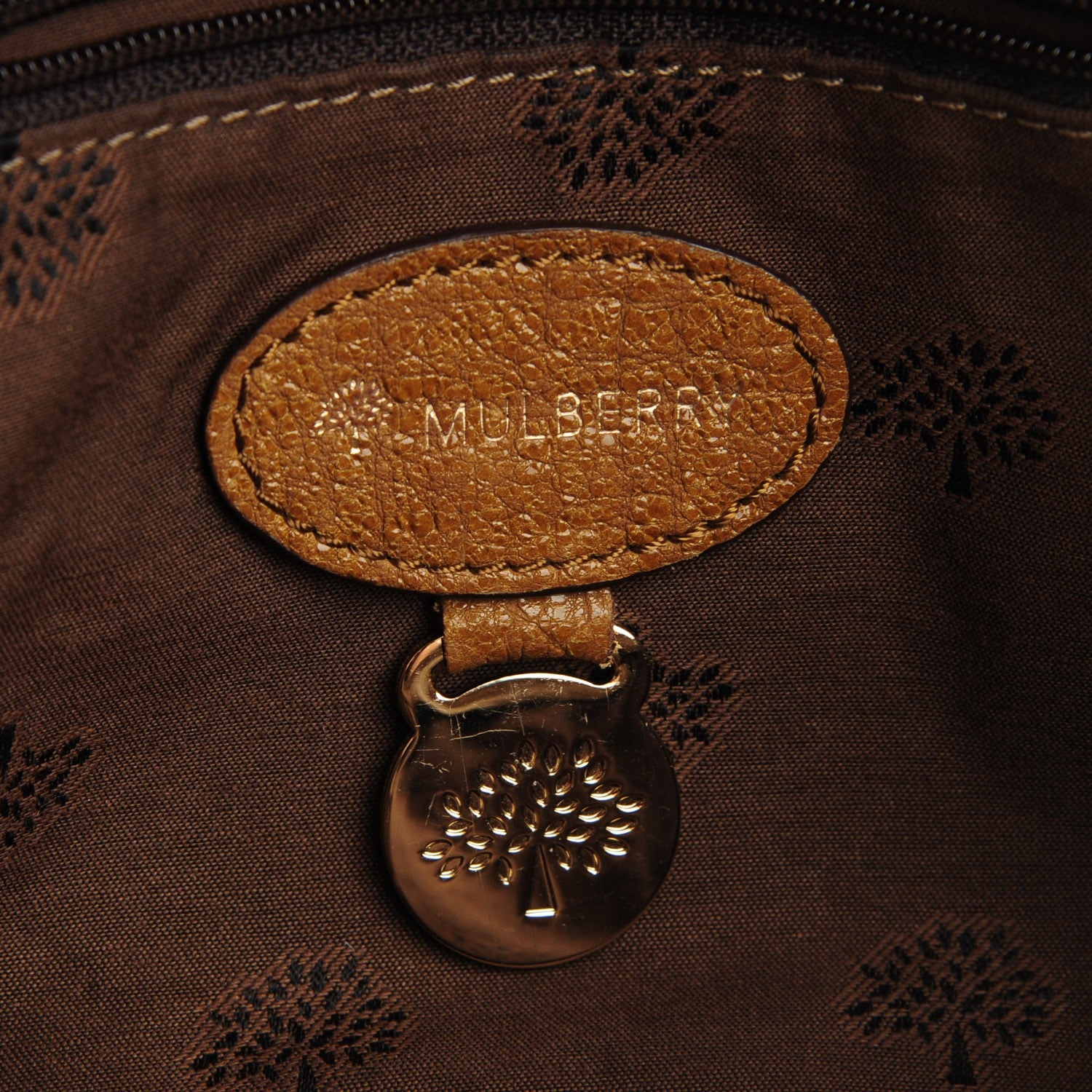 Mulberry Sparkle Tweed Mini Alexa Waders Green 9 of 11