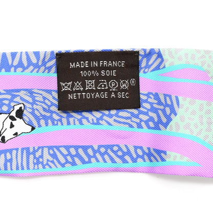 Hermes Silk En Liberte Twilly Vert Cyclamen Multicolor 3 of 5