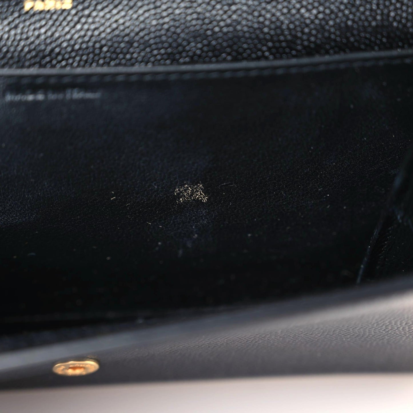 Grain De Poudre Uptown Chain Wallet Black