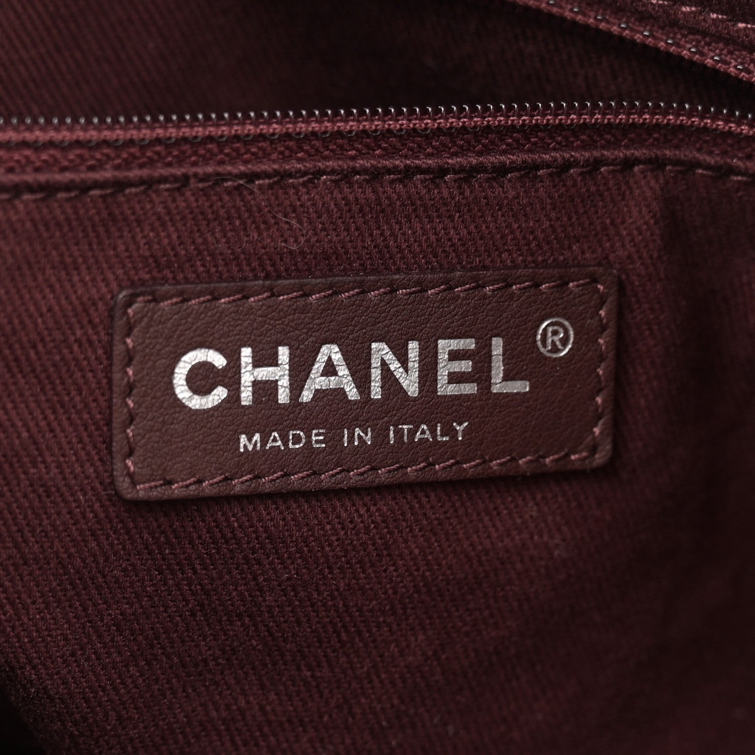 Chanel Iridescent Calfskin Quilted Small In The Mix Tote Grey 6 of 12