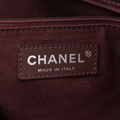 Chanel Iridescent Calfskin Quilted Small In The Mix Tote Grey 6 of 12