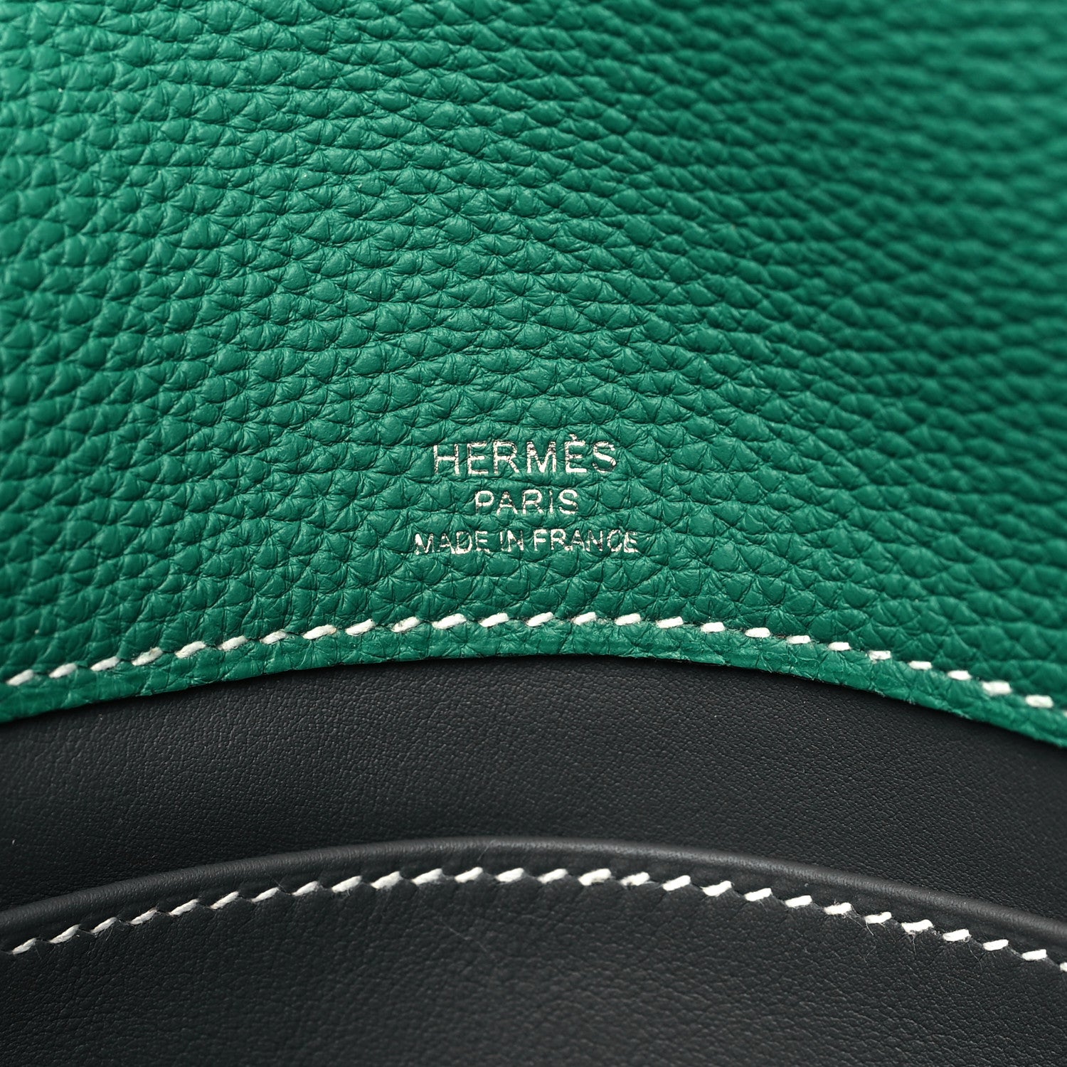 Hermes Togo Sac A Depeches 21 Messenger Bag Gris Misty Vert Vertigo Jaune Poussin 6 of 9