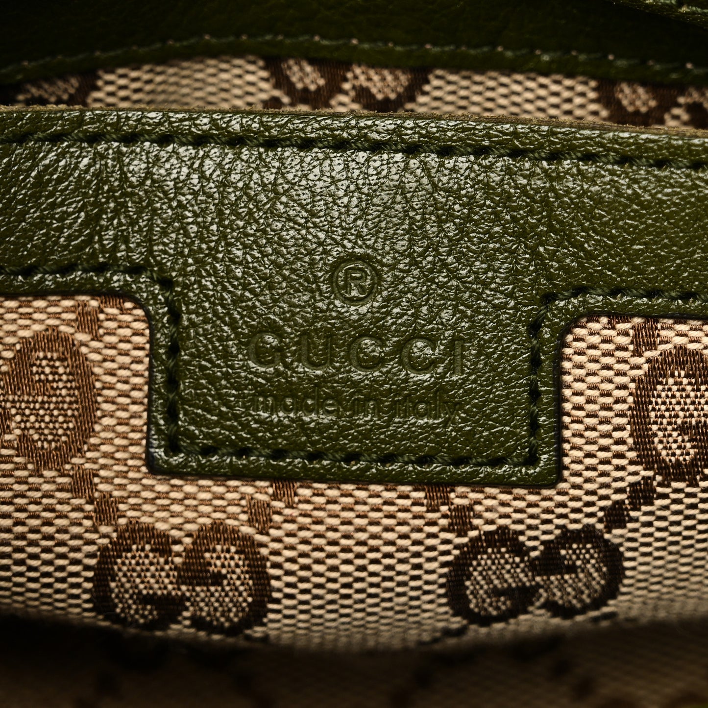 Piuma Lux Energy Monochrome Web Duffle Bag Green