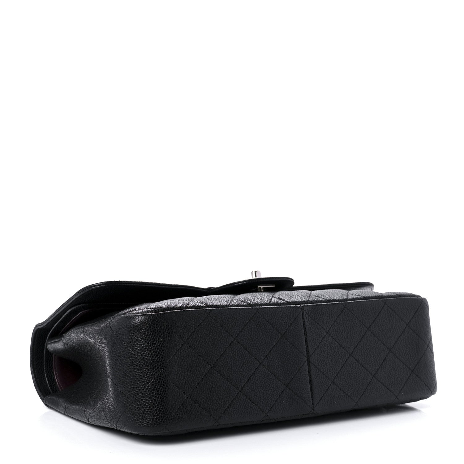 Chanel Caviar Quilted Jumbo Double Flap Black 4 of 10