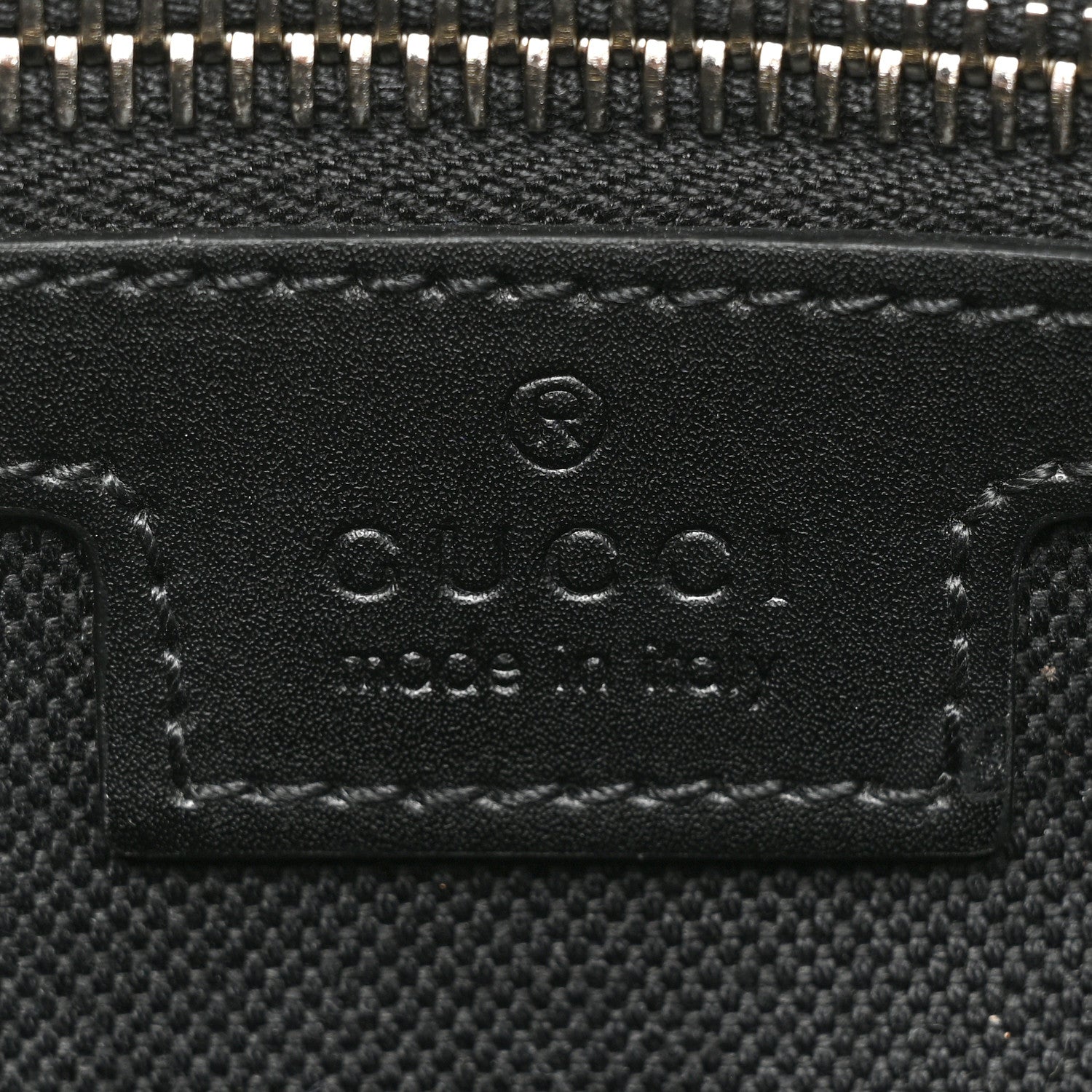 Gucci Soft GG Supreme Monogram Web Belt Bag Black Grey 6 of 9