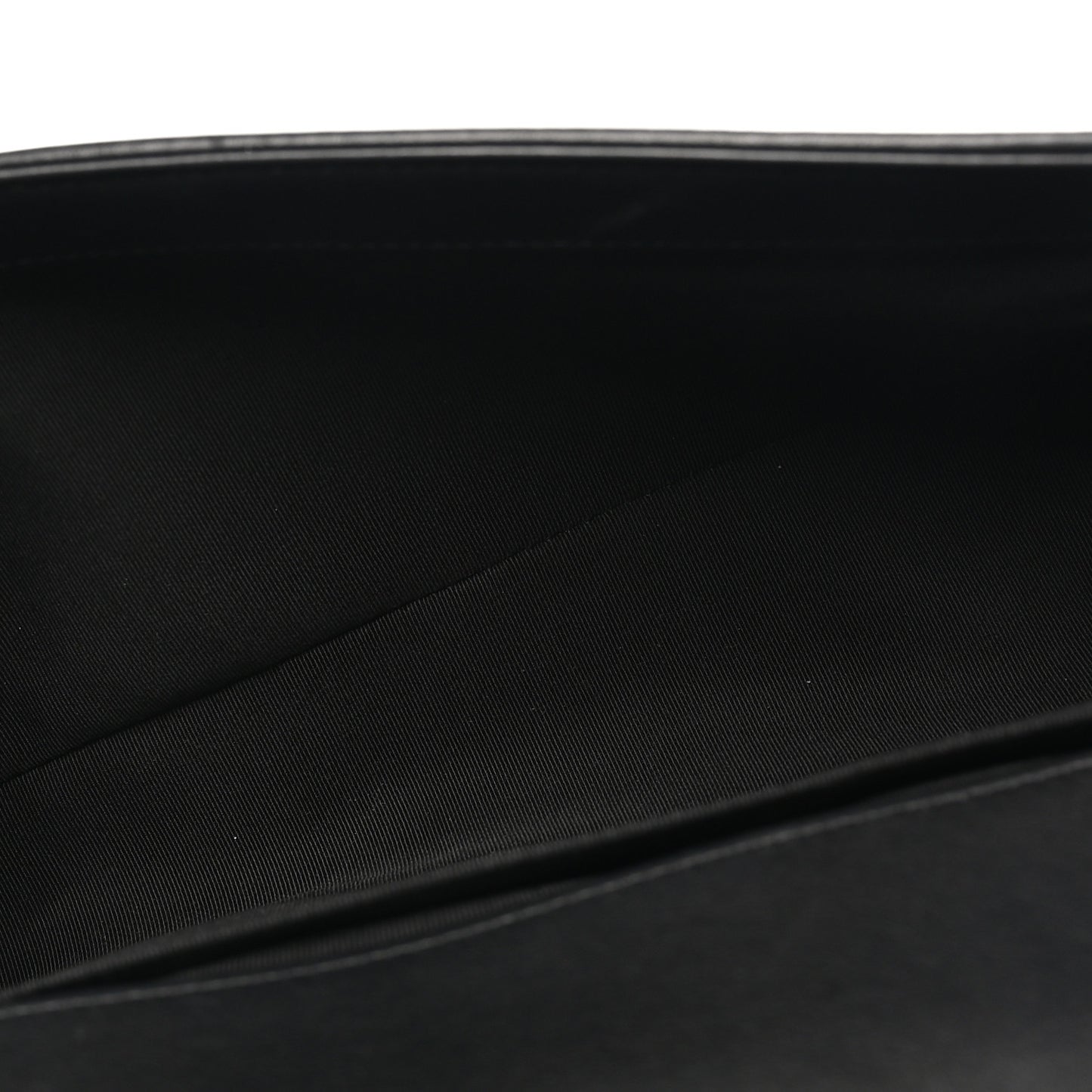 Calfskin Medium Boy Logo Top Handle Flap Black Black